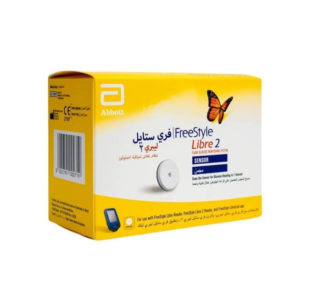 سنسور قند فری‌استایل لیبره 2 (FreeStyle Libre 2)