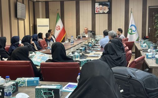 جلسه آموزشی ویژه کارکنان اداره کل تجهیزات پزشکی