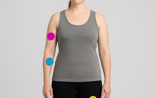 امکان اندازه گیری قند خون بجز نوک انگشتان